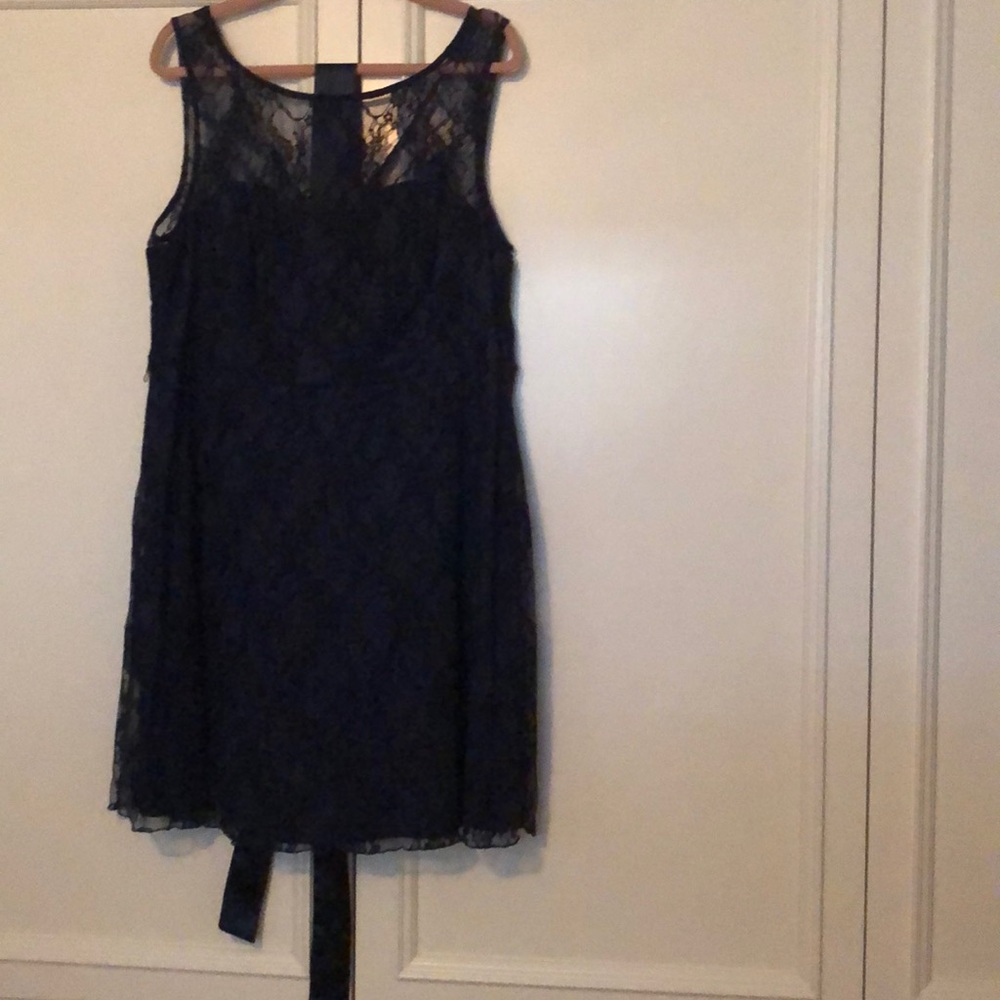 Trixxi blue lace dress